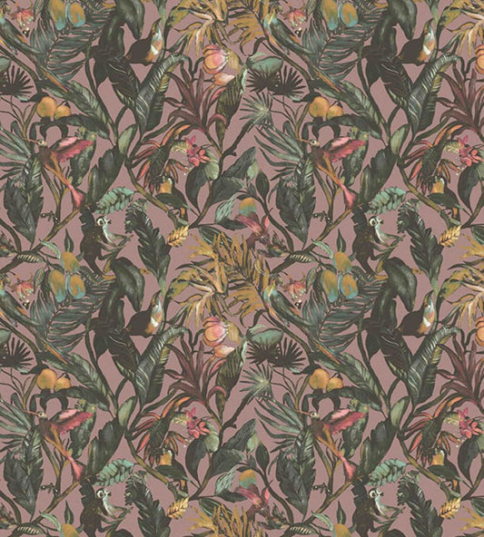 Sumatra Wallpaper by Arley House Blush
