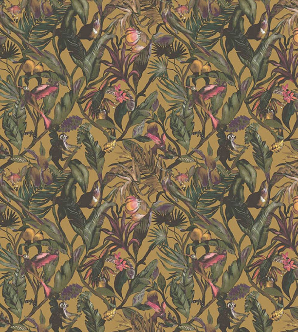 Sumatra Wallpaper by Arley House Golden