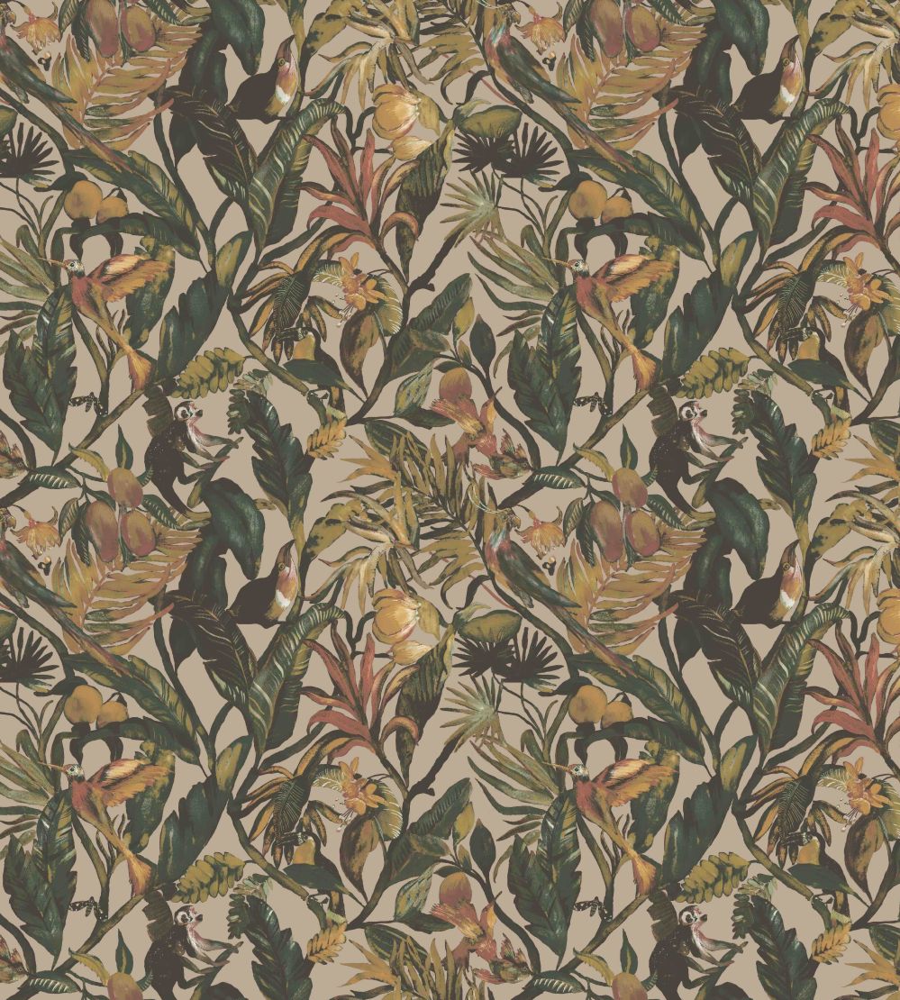 Sumatra Wallpaper by Arley House Ivory