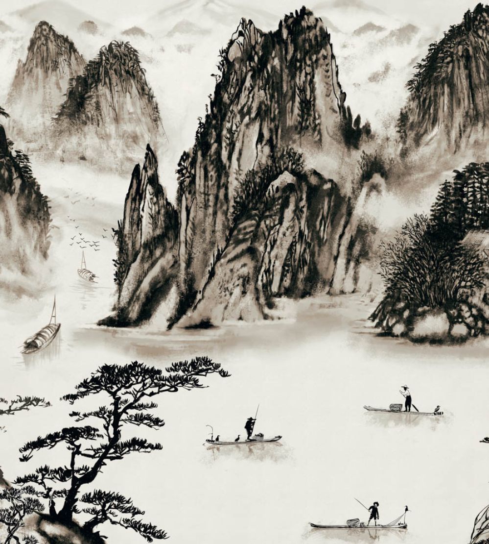 Sumi Mural by Coordonne Coal