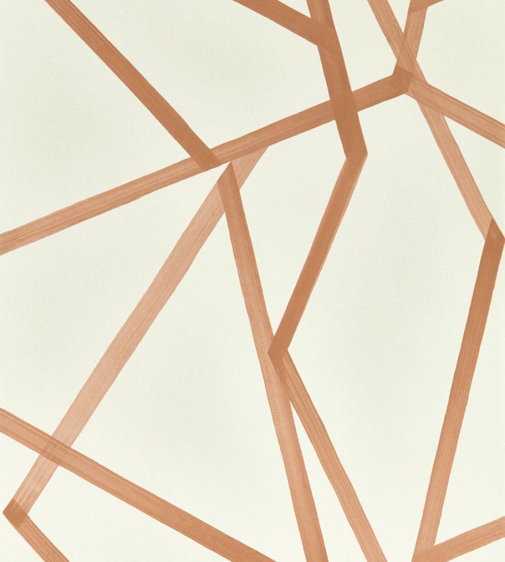 Sumi Wallpaper by Harlequin Linen / Copper