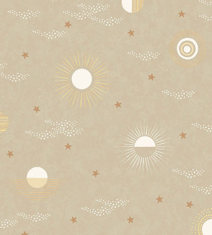 Sun and Stars Wallpaper by Eijffinger 80