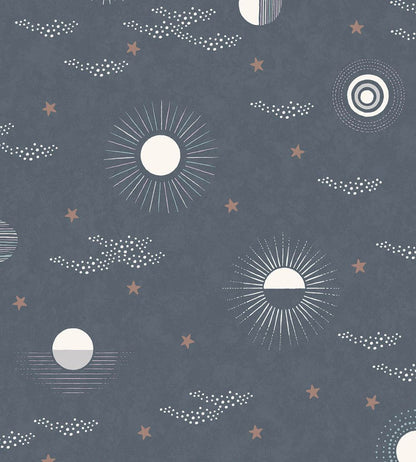 Sun and Stars Wallpaper by Eijffinger 85