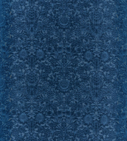 Sunflower Caffoy Velvet Fabric by Morris & Co Inky Fingers