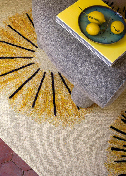Sunny Rug by Pierre Frey shown in a room setting (view 1)