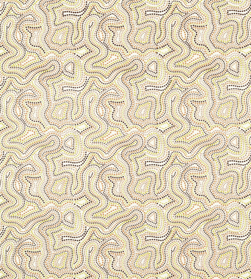 Sunstone Fabric by Harlequin Positano / Chocolate / Pistachio