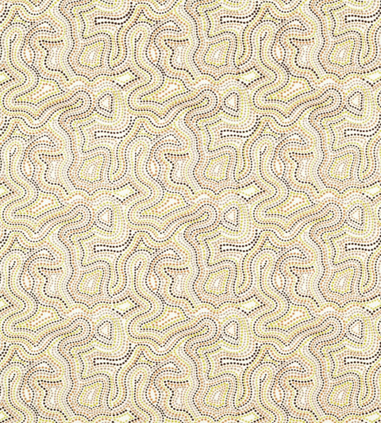 Sunstone Fabric by Harlequin Positano / Chocolate / Pistachio