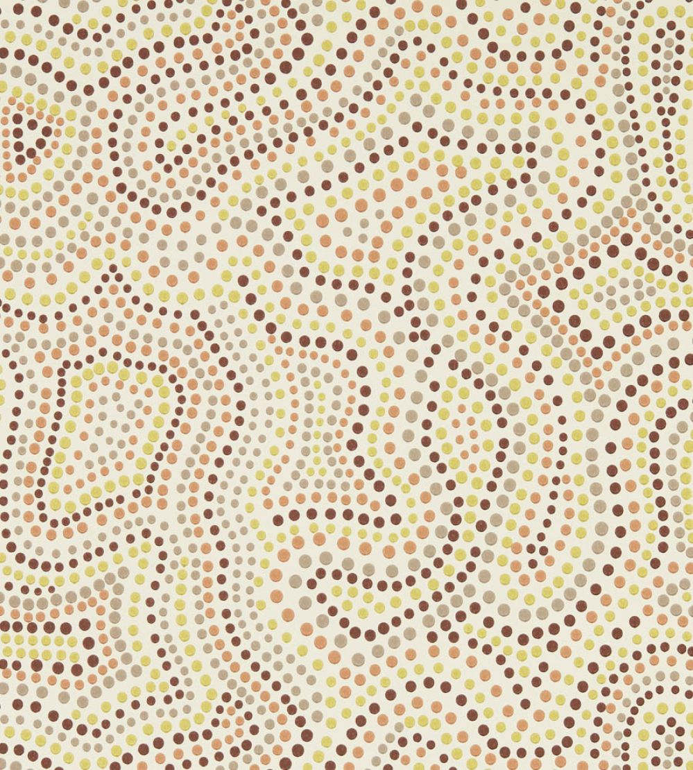 Sunstone Wallpaper by Harlequin Positano / Chocolate / Pistachio