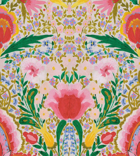 Susie Q Wallpaper by MINDTHEGAP Pink Red