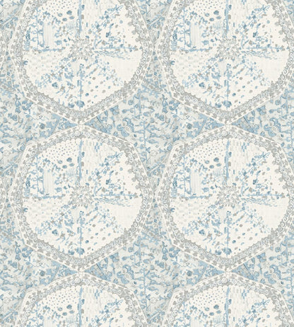 Suzette Wallpaper by DADO 01 Powder Blue