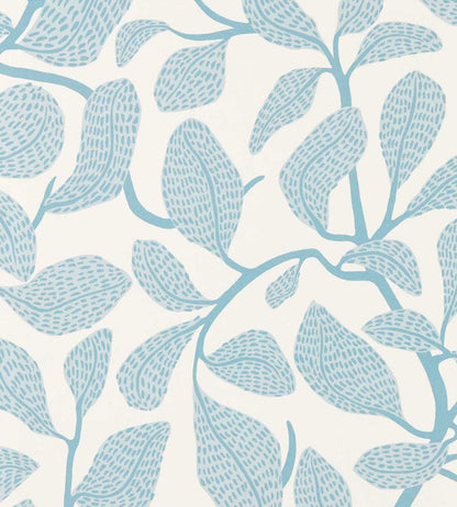 Sweet Bay Wallpaper by Scion Coast Blue