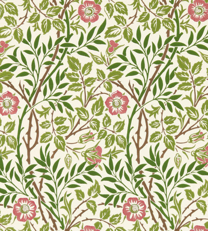 Sweet Briar Wallpaper by Morris & Co Boughs/Rose
