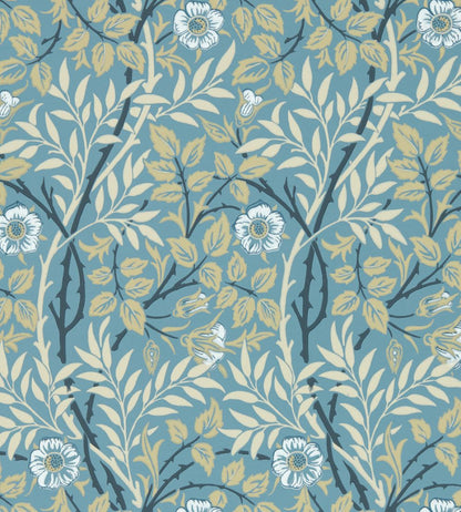 Sweet Briar Wallpaper by Morris & Co Mineral/Linen