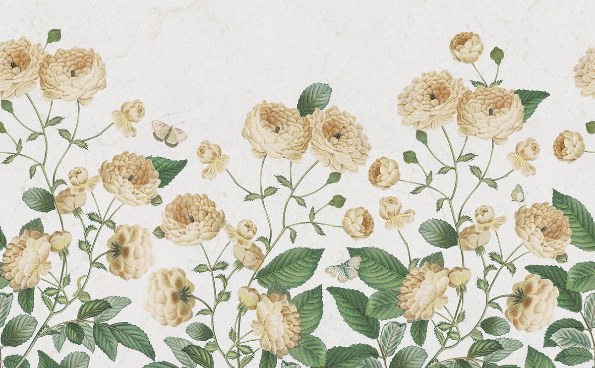 Sweet Buttercups Sand mural by Rebel Walls