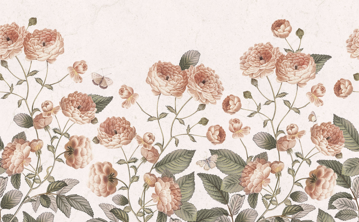 Sweet Buttercups Soft mural by Rebel Walls
