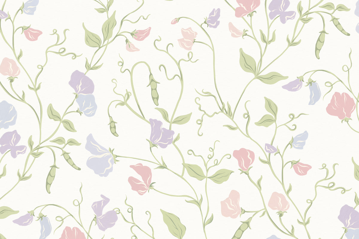 Sweet Pea Multi mural by Hovia