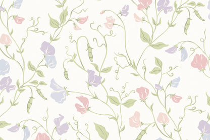 Sweet Pea Multi mural by Hovia