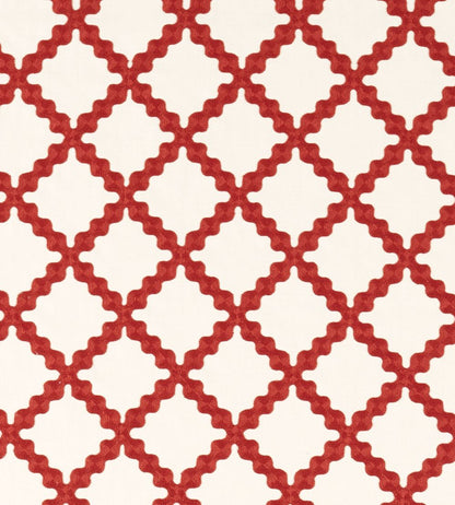 Swithland Embroidery Fabric by Scion Ladybird Red