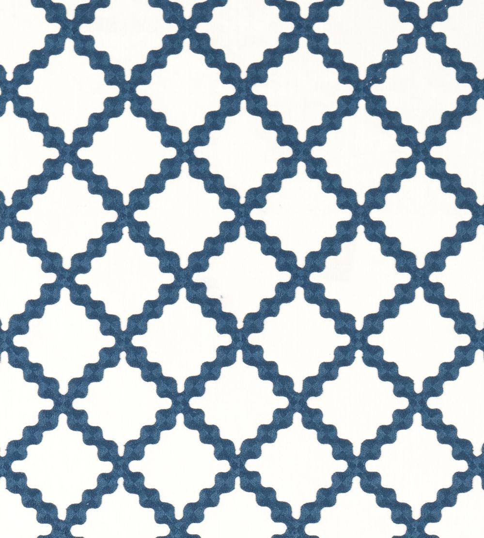 Swithland Embroidery Fabric by Scion Midnight