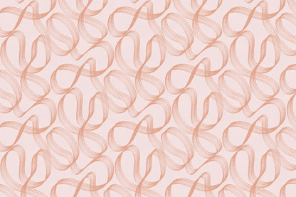 Swoop Pink mural by Hovia