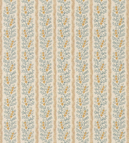 Symington Fabric by GP & J Baker Ochre/Blue