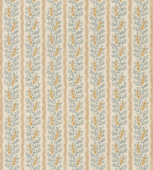 Symington Fabric by GP & J Baker Ochre/Blue