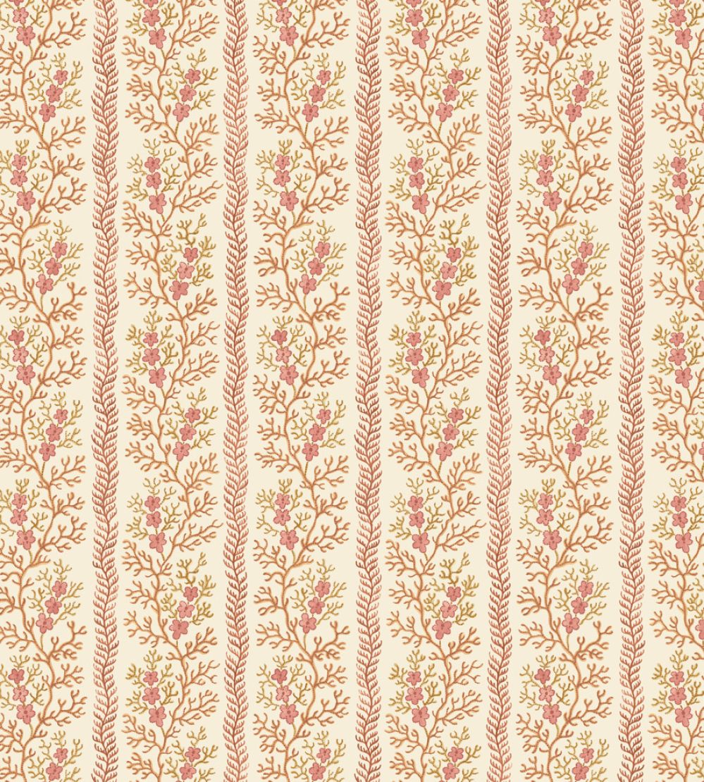 Symington Wallpaper by GP & J Baker Soft Red