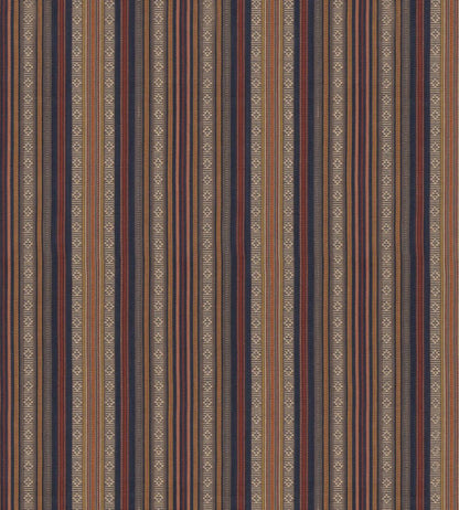 Symington Stripe Fabric by GP & J Baker Indigo