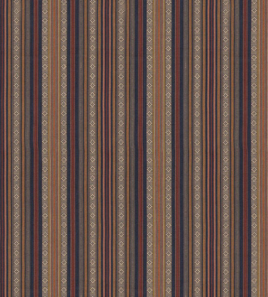 Symington Stripe Fabric by GP & J Baker Indigo