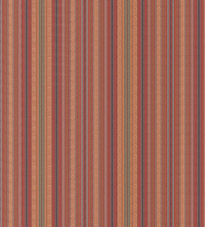 Symington Stripe Fabric by GP & J Baker Red