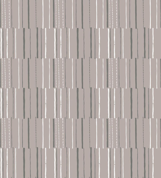 Syncopation Wallpaper by Mini Moderns Grey