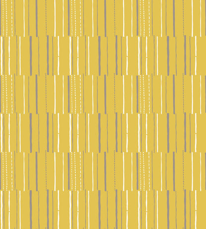 Syncopation Wallpaper by Mini Moderns Yellow