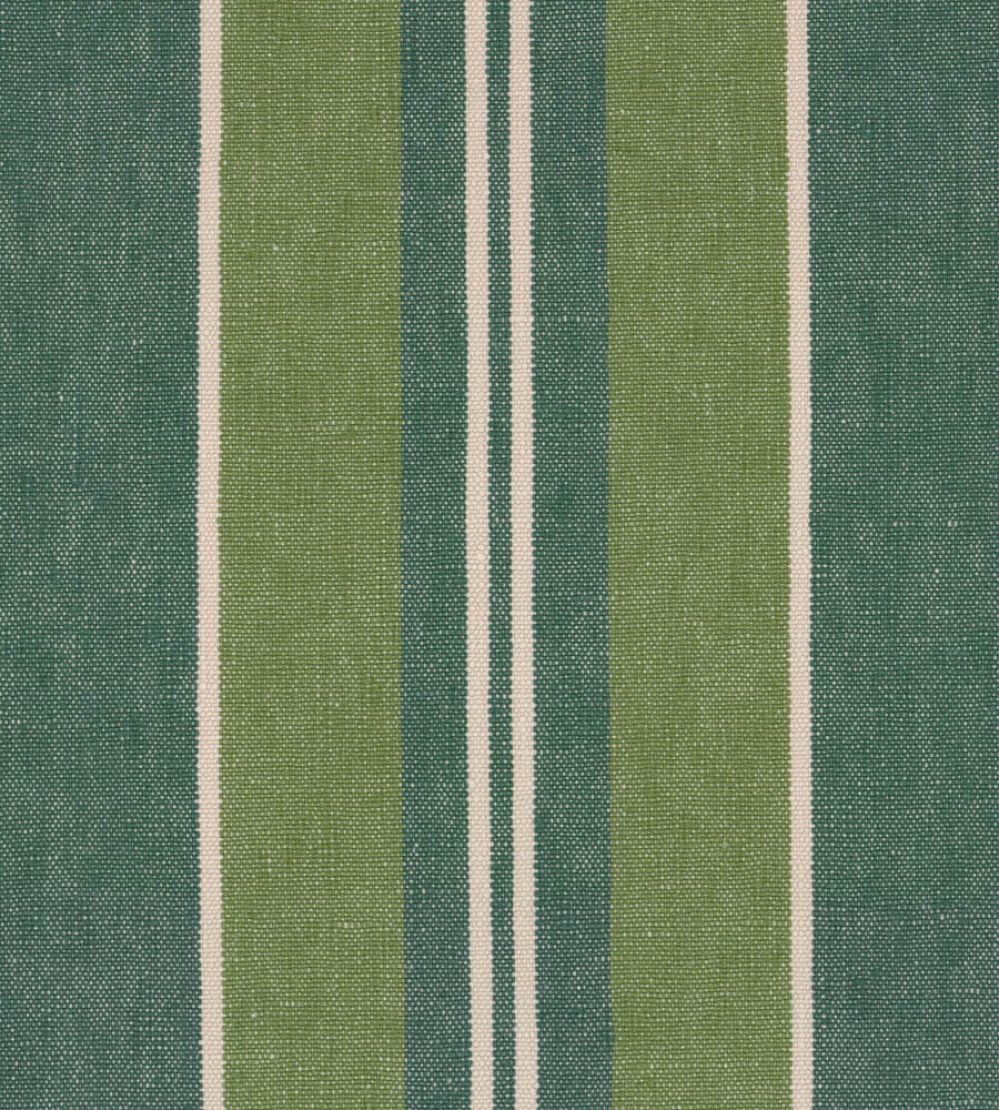Szepviz Stripe Fabric by MINDTHEGAP Green