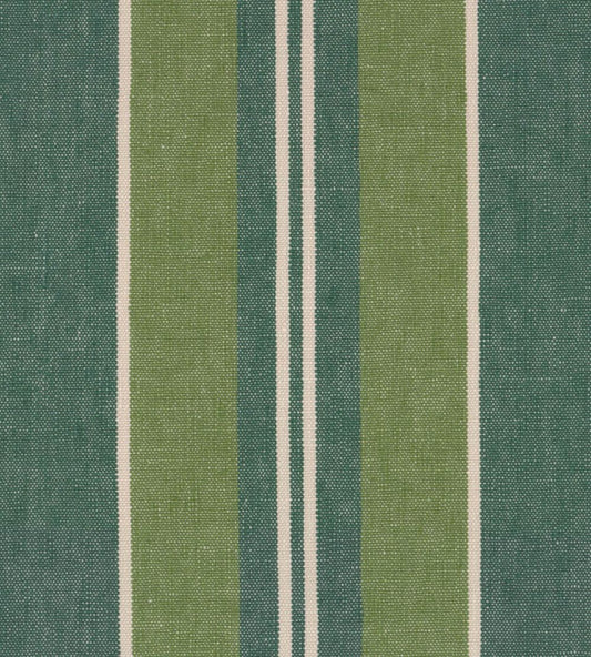 Szepviz Stripe Fabric by MINDTHEGAP Green