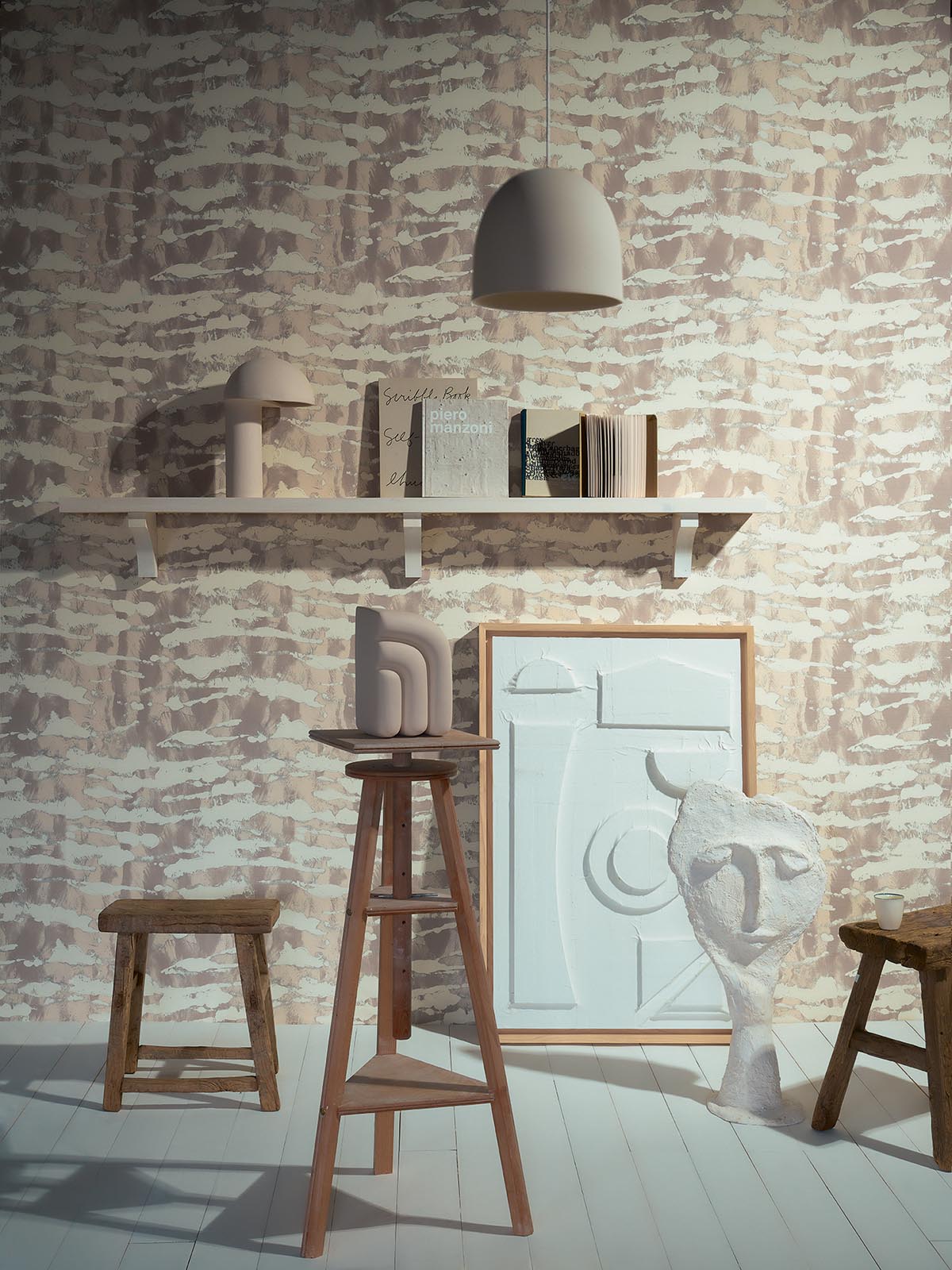 Tadoba Wallpaper by Pierre Frey shown in a room setting (view 2)