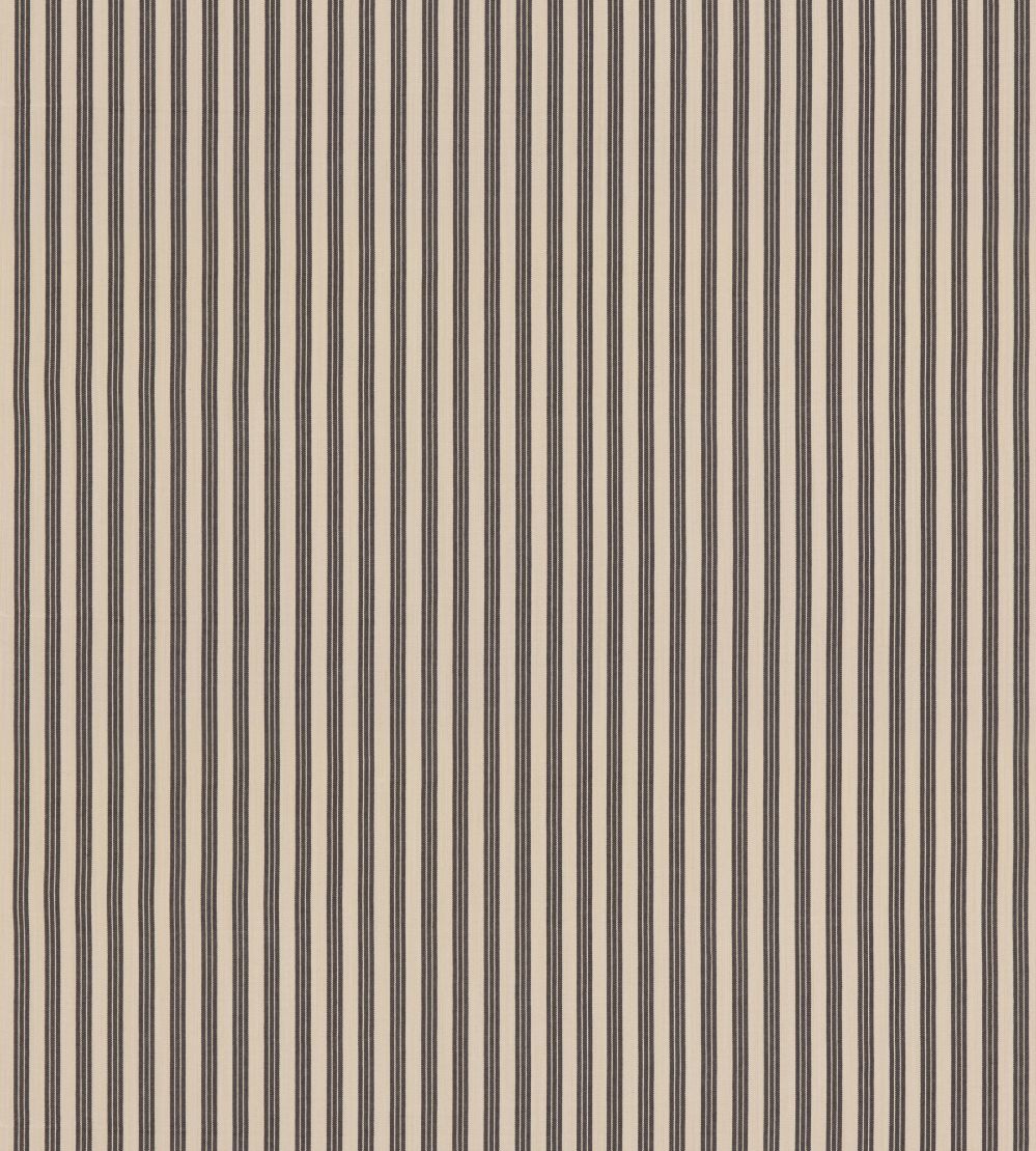 Taftan Stripe Fabric by Threads Ebony