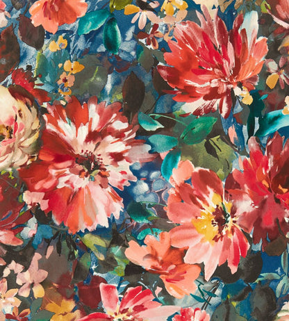 Tahiti Wallpaper by Clarke & Clarke Midnight