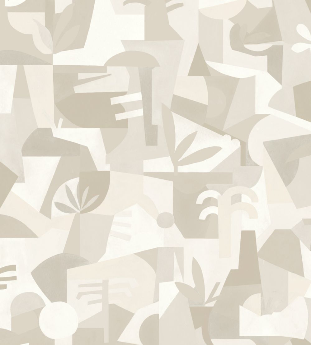 Tahiti Expression Wallpaper by Tres Tintas White