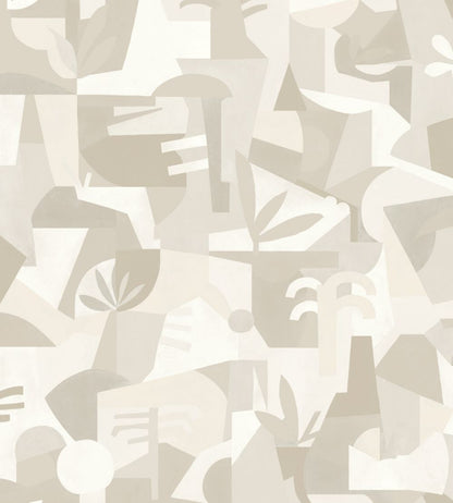 Tahiti Expression Wallpaper by Tres Tintas White