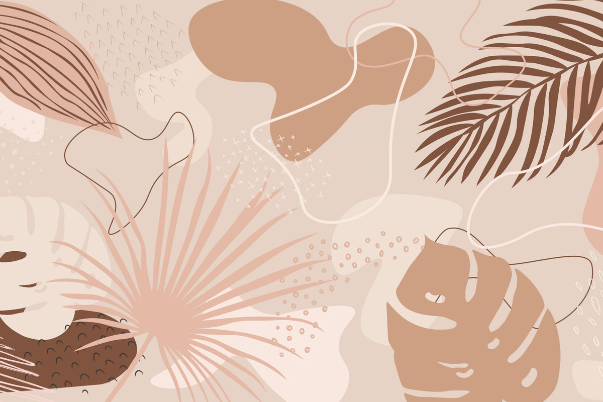 Tahiti Pink mural by Hovia