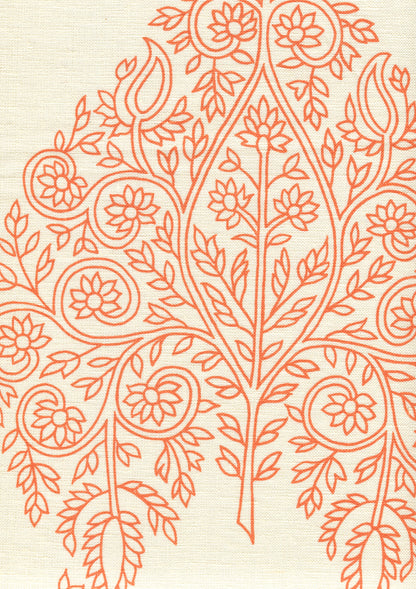 Taj Melon on Off White wallpaper by Home Couture