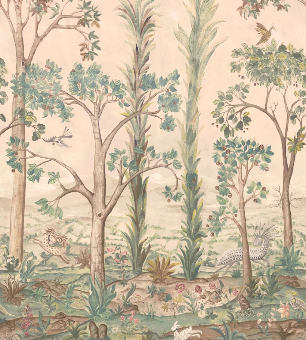 Tall Trees Mural by GP & J Baker Sunset