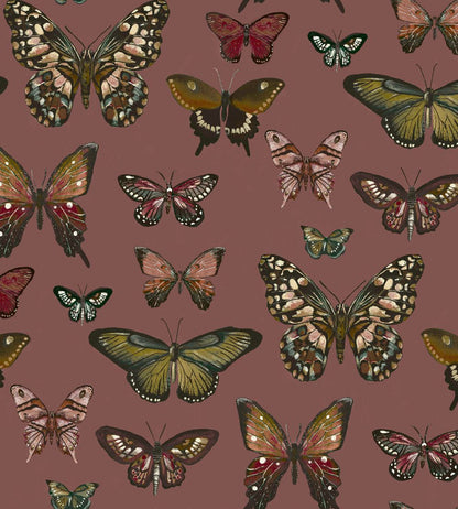 Taman Fabric by Arley House Rose