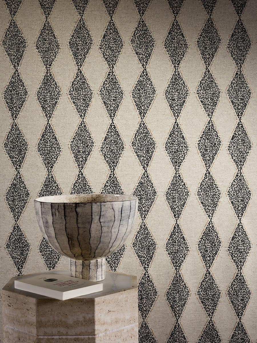 Tamaris Wallpaper by Pierre Frey shown in a room setting (view 2)