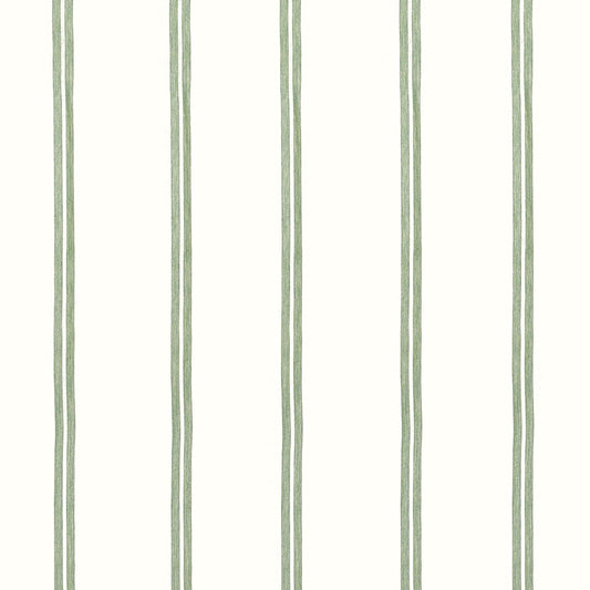 Tandem Stripe Fabric by Thibaut in Aloe (FWW81748)