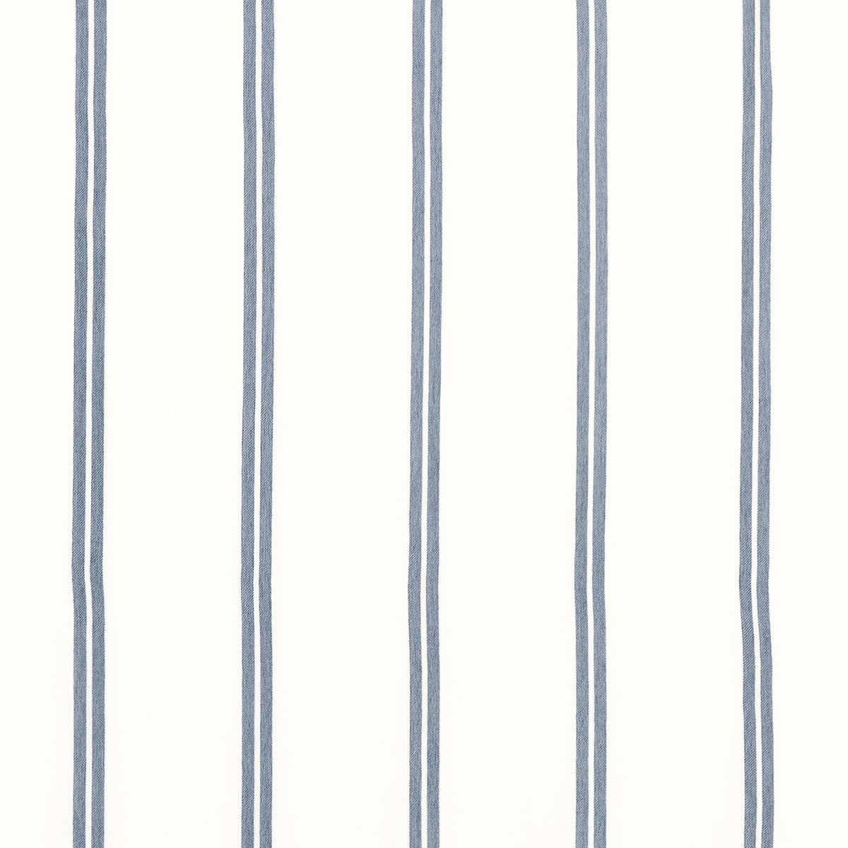 Tandem Stripe Fabric by Thibaut in Oxford Blue (FWW81749)