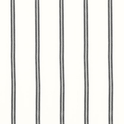 Tandem Stripe Fabric by Thibaut in Onyx (FWW81750)