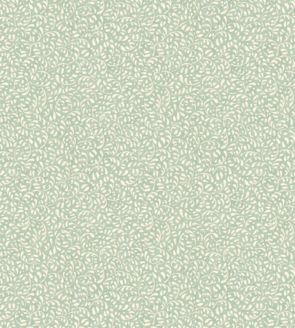 Tansy Wallpaper by GP & J Baker Aqua