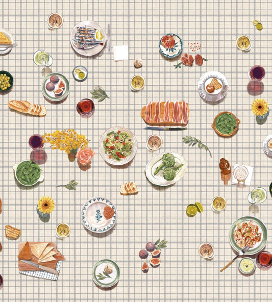 Tapeo Squares Mural by Tres Tintas Multi