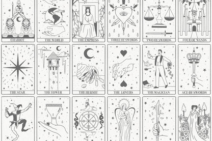 Tarot Original mural by Hovia